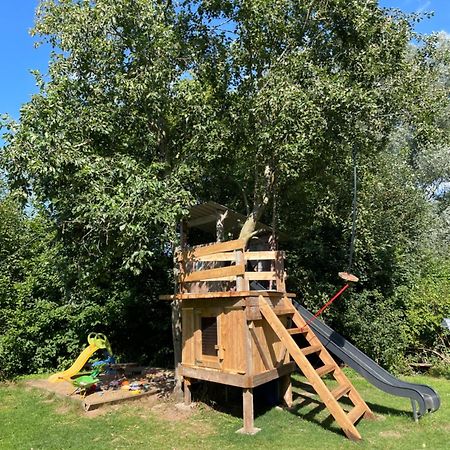 Ferienwohnung Am Waldrand Mit Sauna Biendorf Bagian luar foto