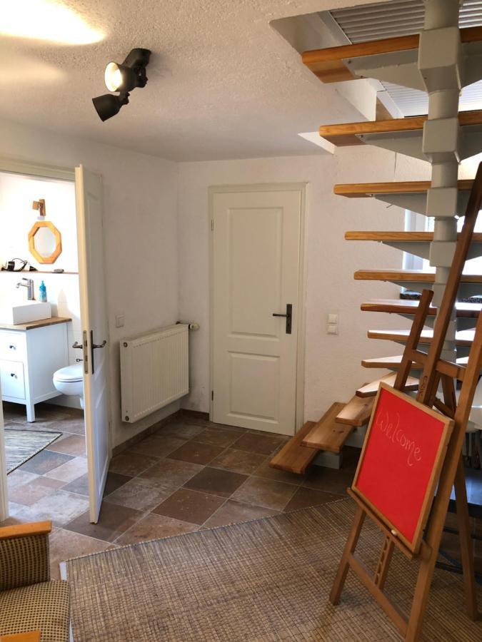 Ferienwohnung Am Waldrand Mit Sauna Biendorf Bagian luar foto