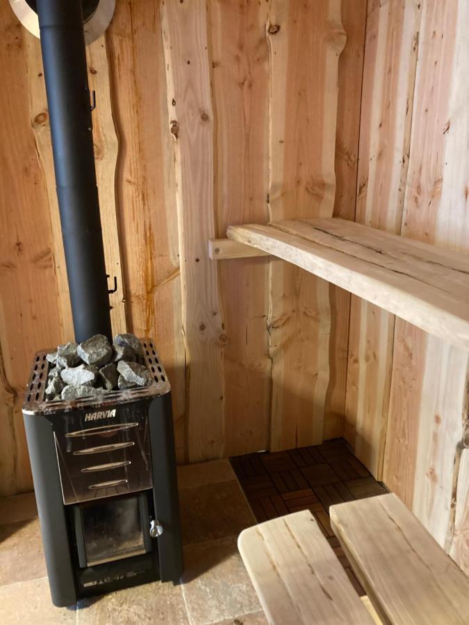Ferienwohnung Am Waldrand Mit Sauna Biendorf Bagian luar foto