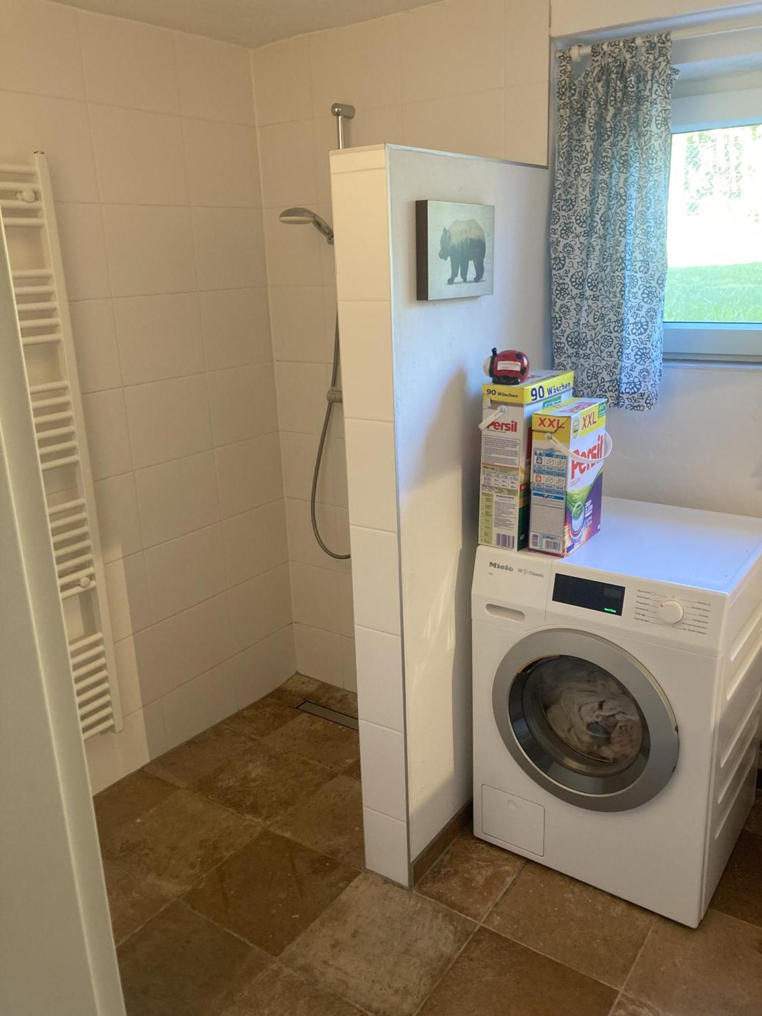 Ferienwohnung Am Waldrand Mit Sauna Biendorf Bagian luar foto