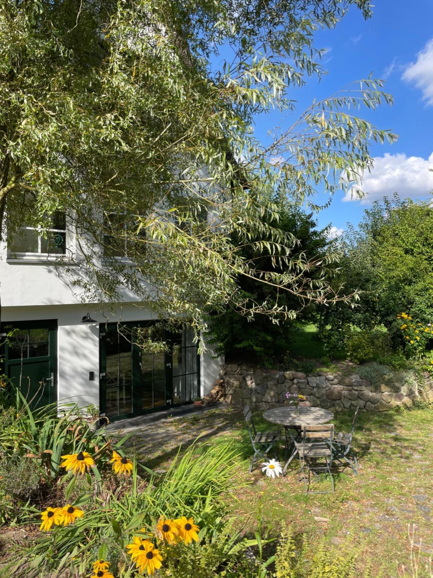 Ferienwohnung Am Waldrand Mit Sauna Biendorf Bagian luar foto