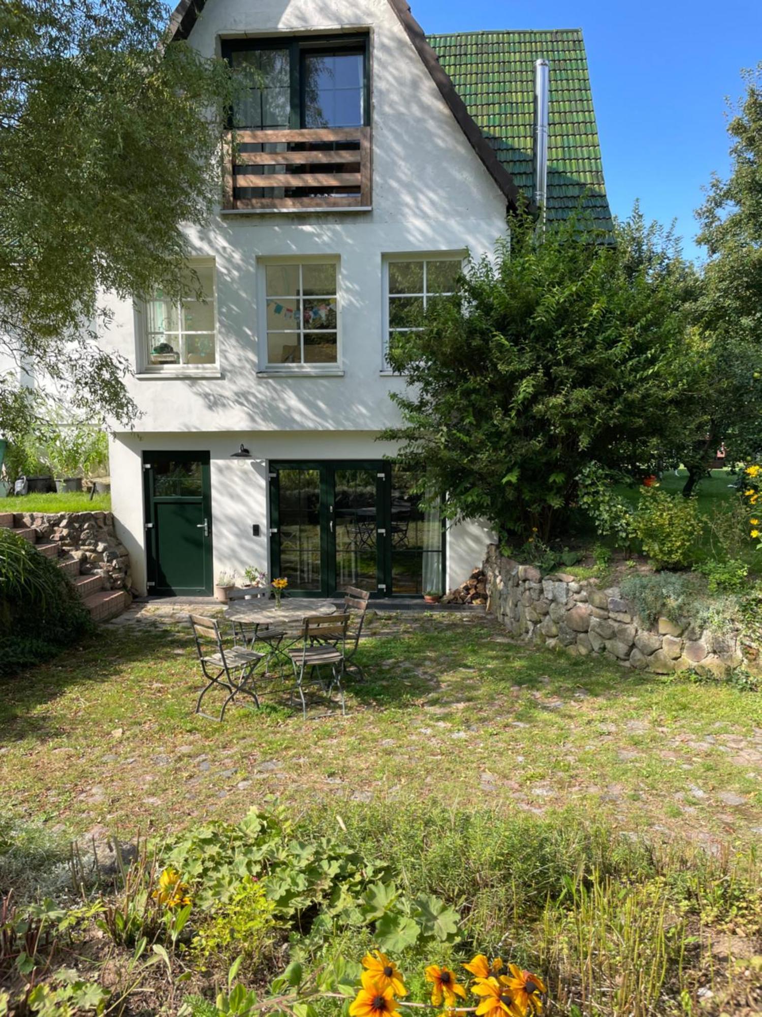 Ferienwohnung Am Waldrand Mit Sauna Biendorf Bagian luar foto